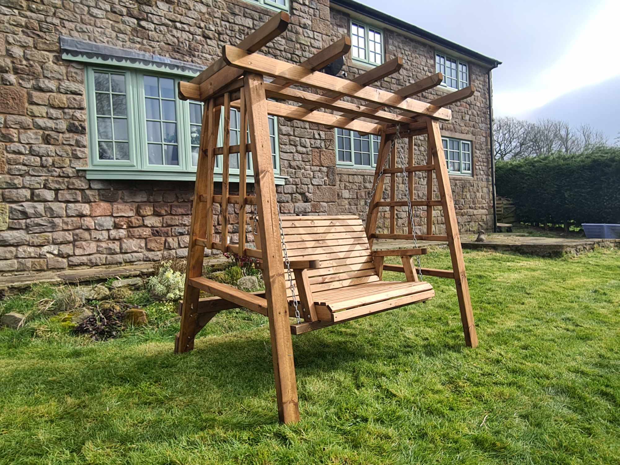 cheap garden swing