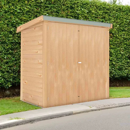 Shire Tall Pent Roof Wooden Bike Store