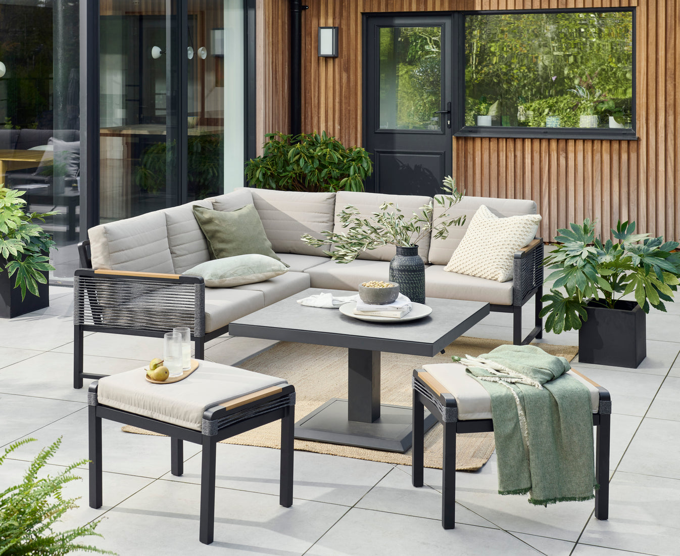 Norfolk Leisure Bellmount Mini Corner Rope Set