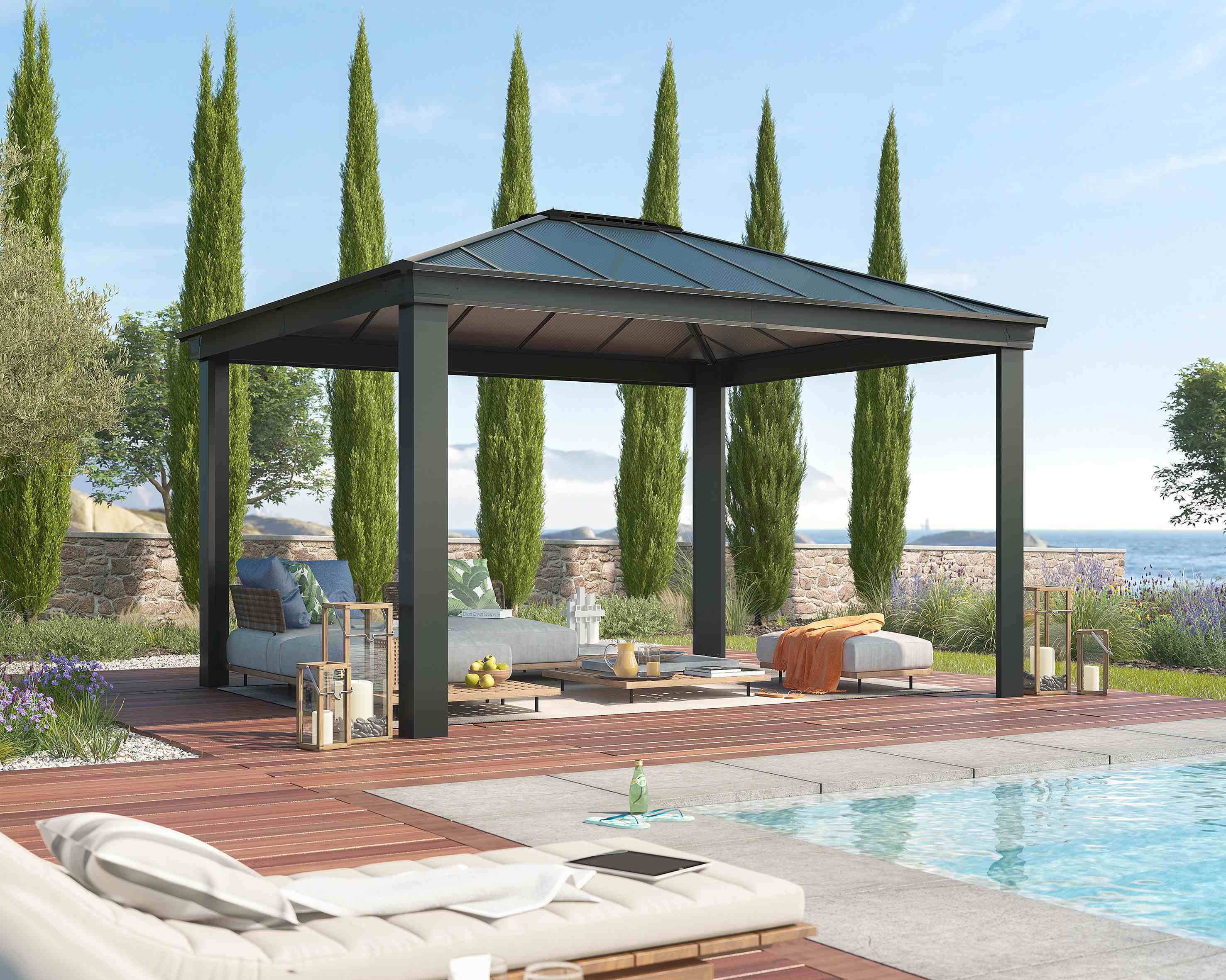 Dallas 4300 Aluminium Gazebo & Pergola - Canopia by Palram