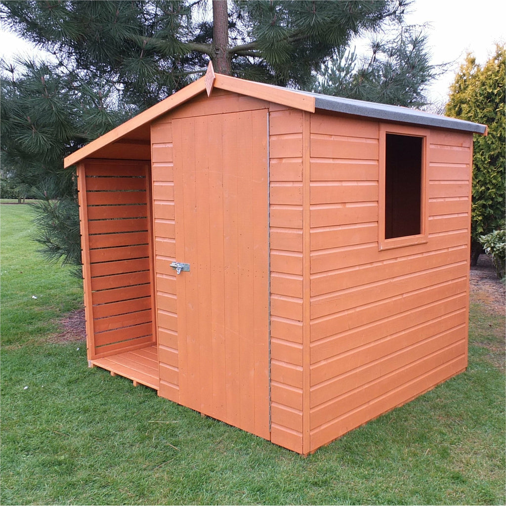 Shire Shed and Log Store 7x6
