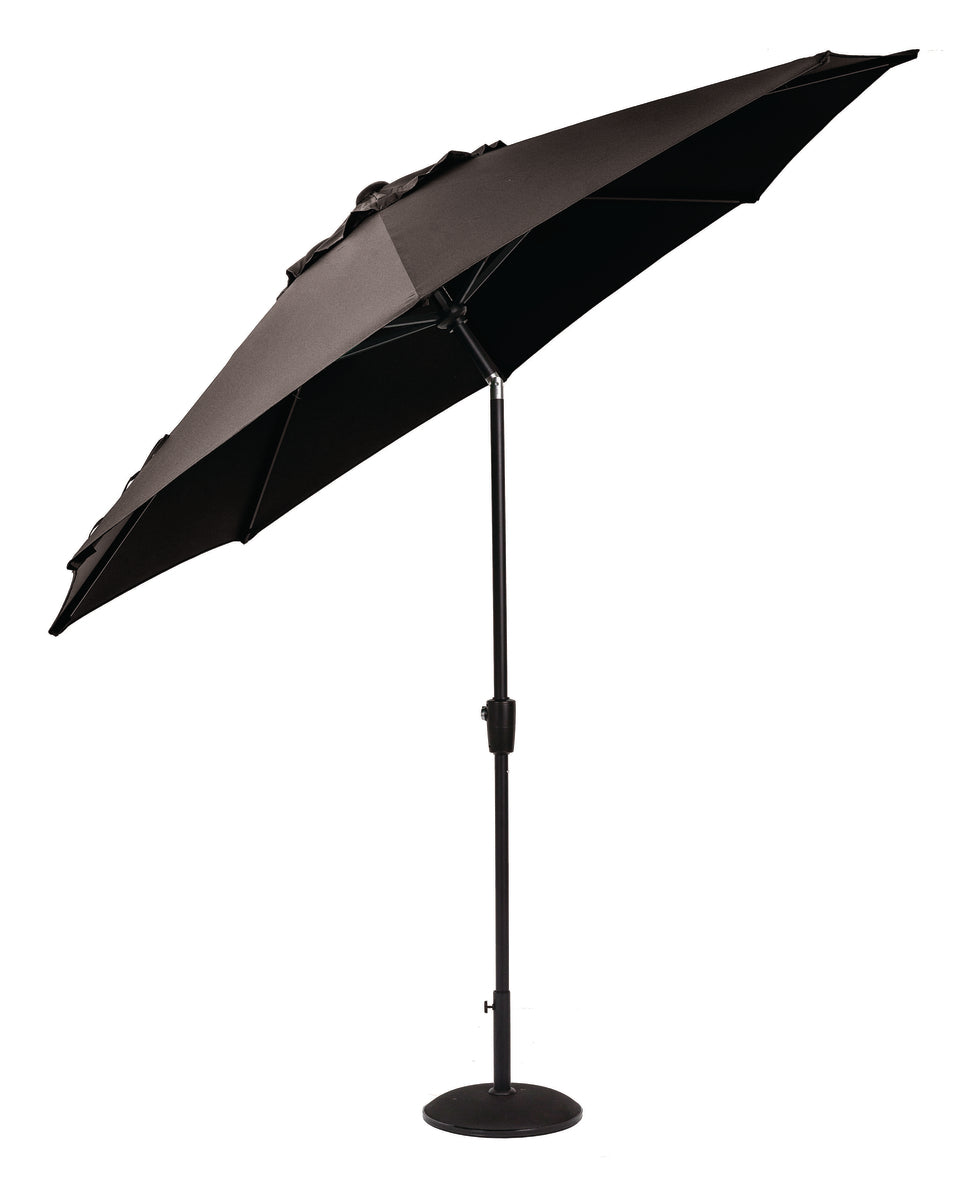 Elizabeth 3m Garden Crank & Tilt Parasol - Carbon