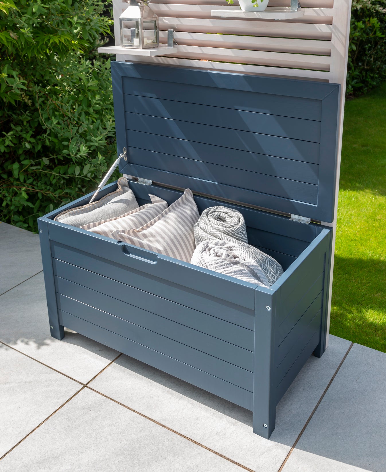 Galaxy Wooden Garden Storage Box & Bench