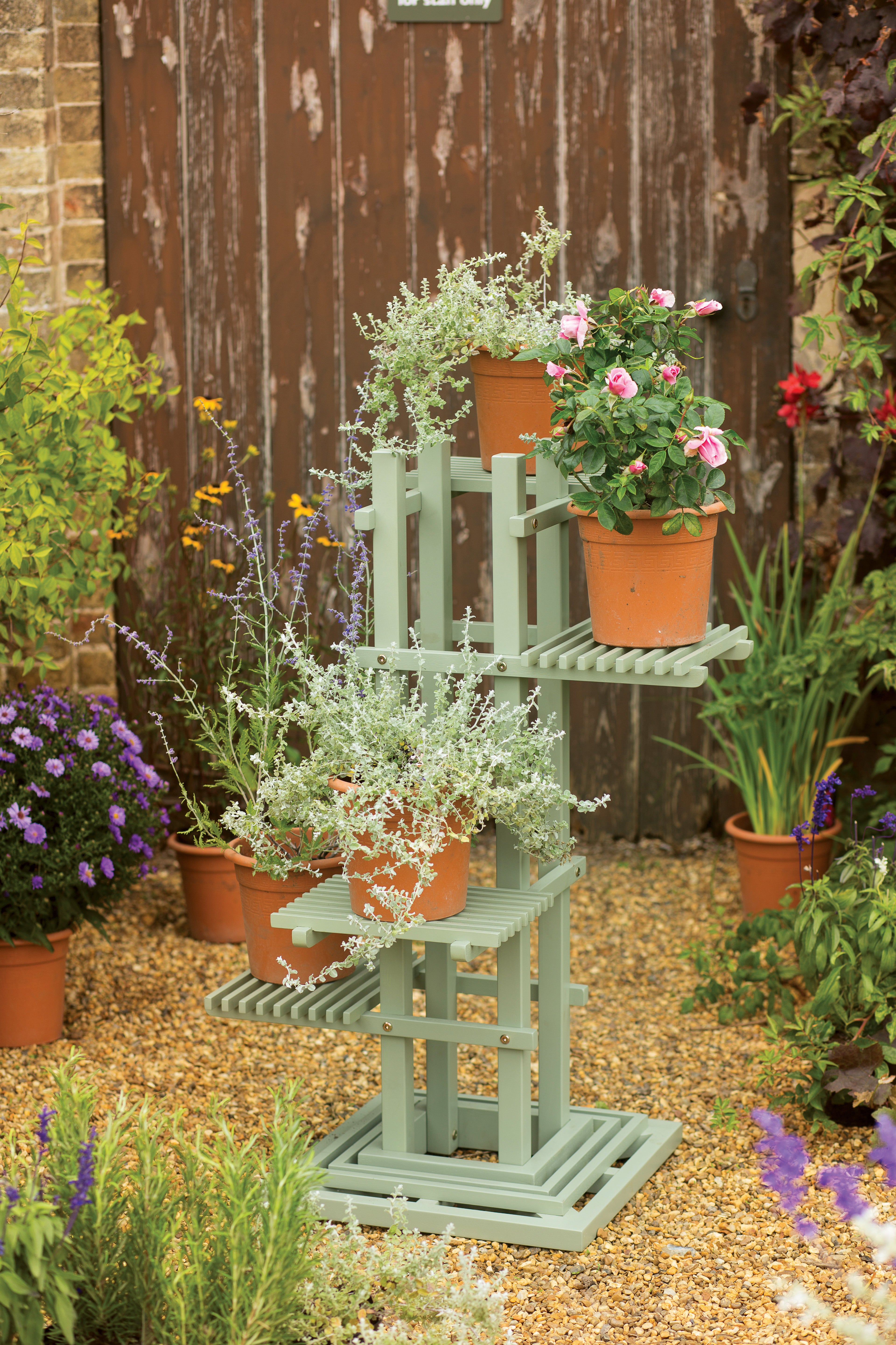Norfolk Leisure Verdi Wooden Plant Stand