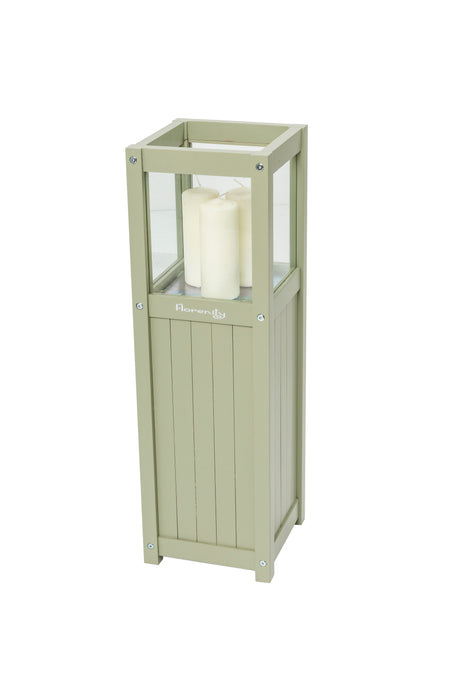 Norfolk Leisure Verdi Wooden Standing Candle Lamp