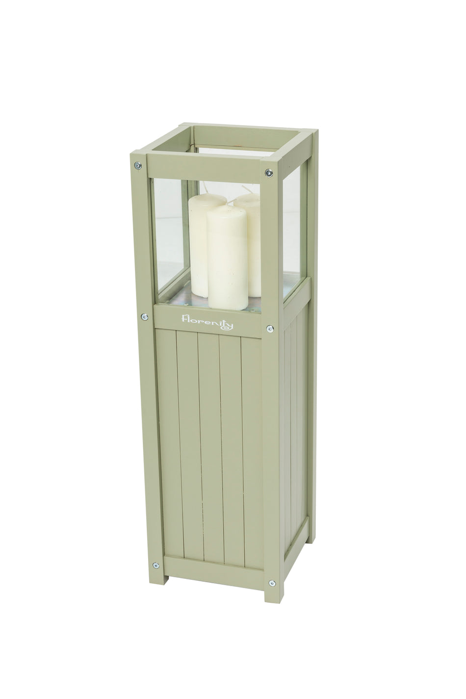 Norfolk Leisure Verdi Wooden Standing Candle Lamp