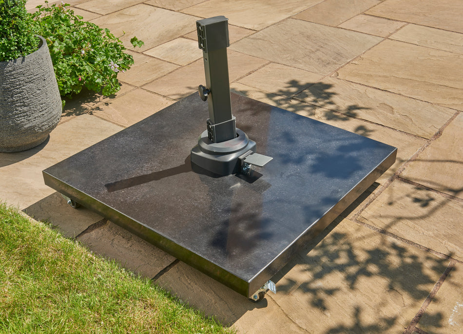 Royce 90kg Granite Base with Wheels (for Cantilever Parasols)