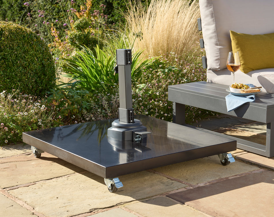 Royce 90kg Granite Base with Wheels (for Cantilever Parasols)