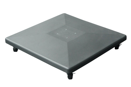 Royce 90kg Plastic Covered Concrete Parasol Base with Wheels