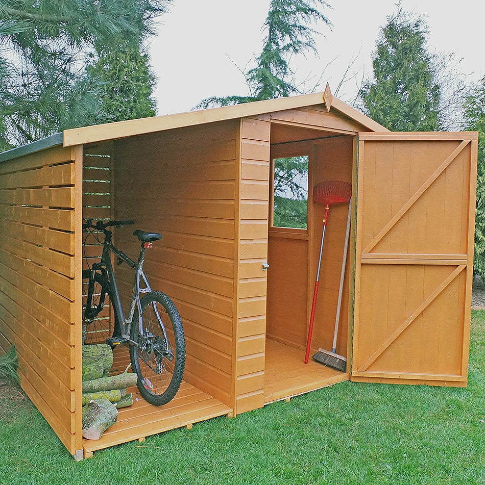 Shire 7x6 Garden Shed and Log Store