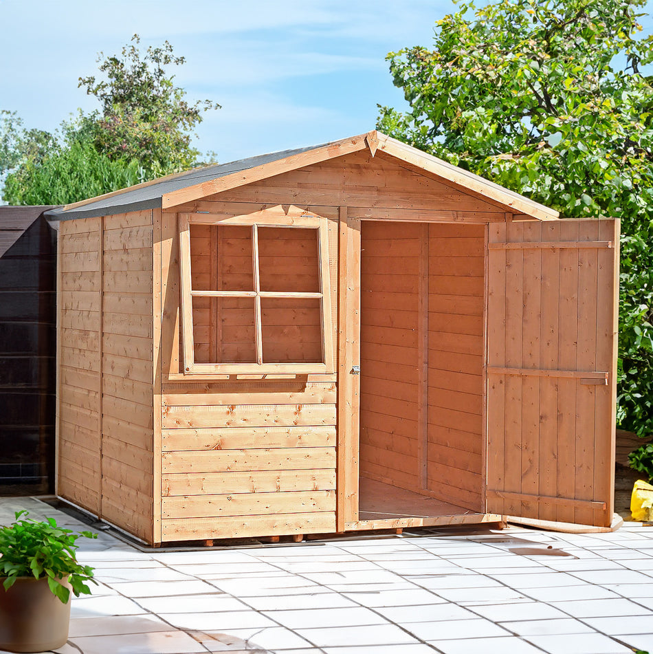 Shire 7x7 Abri Flatpack Garden Shed
