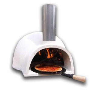 Pizzaro Chimalin AFC pizza oven in natural clay finish