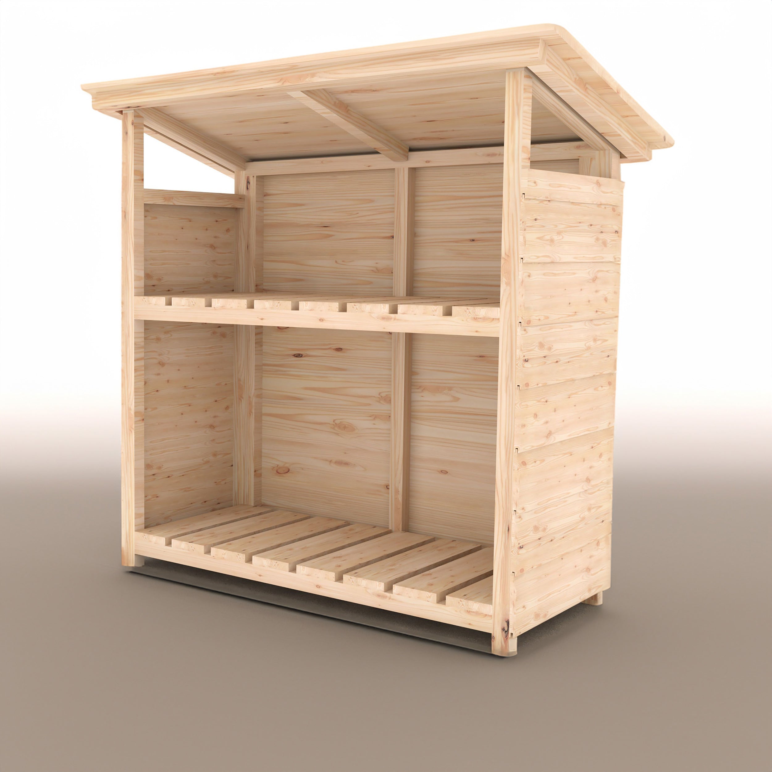 Shire Aveley Pressure Treated Double Welly & Muddy Boots Storage