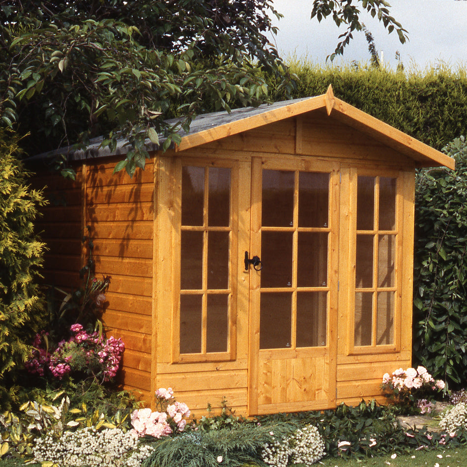 Shire 7x10 Badminton Summerhouse with Single Door
