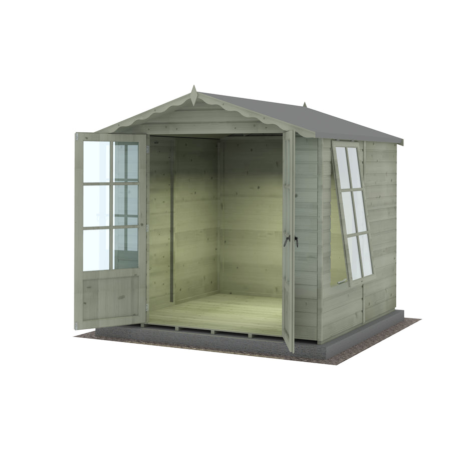 Shire 7x7 Buckingham Pressure Treated Summerhouse