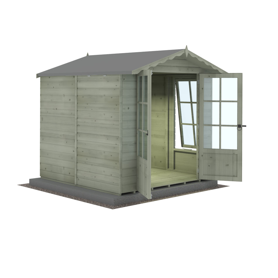 Shire 7x7 Buckingham Pressure Treated Summerhouse