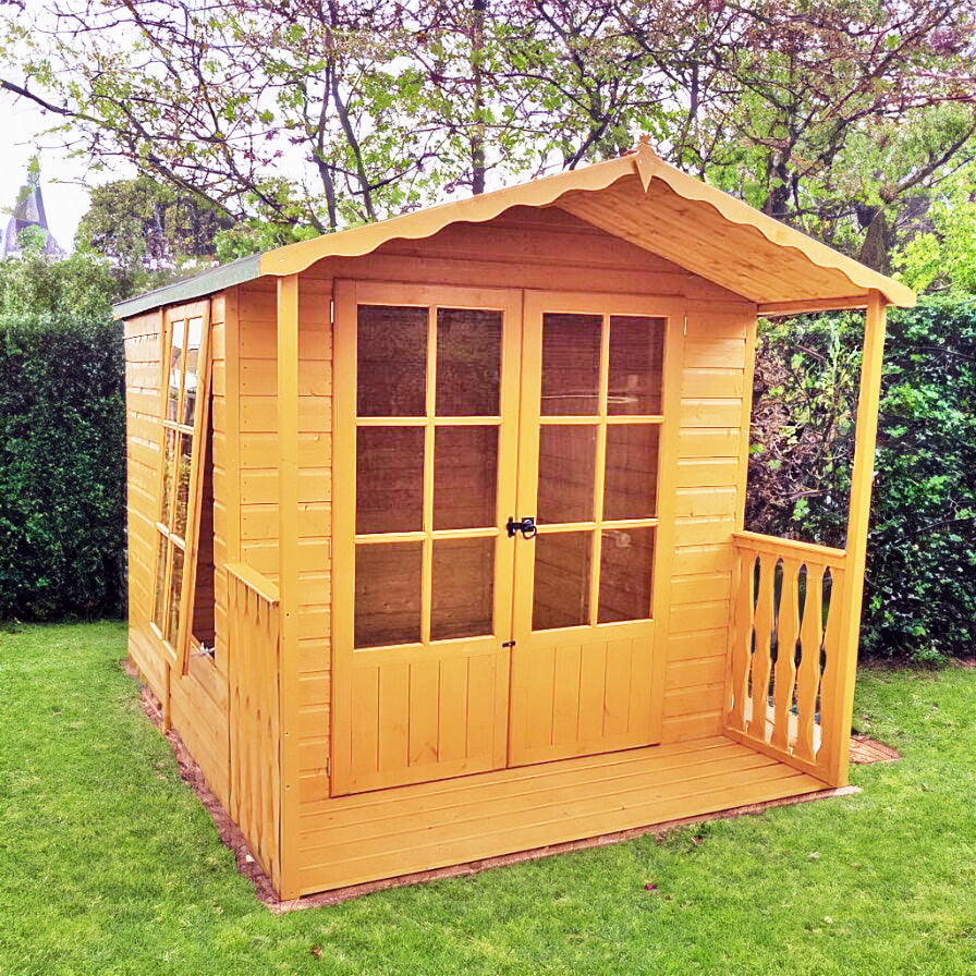 Shire 7x10 Buckingham Summerhouse with Veranda