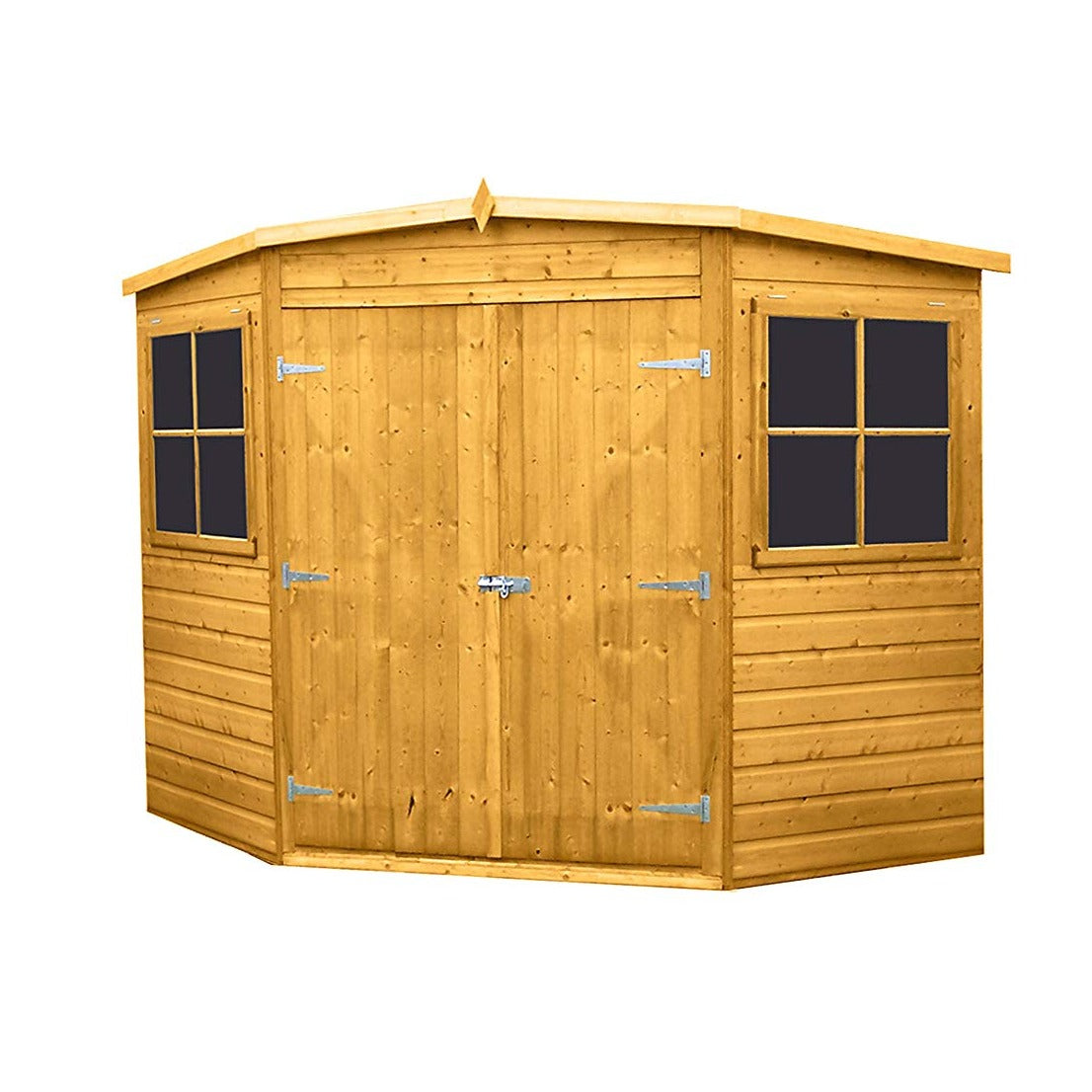Shire Pressure Treated Corner Shed 7x7
