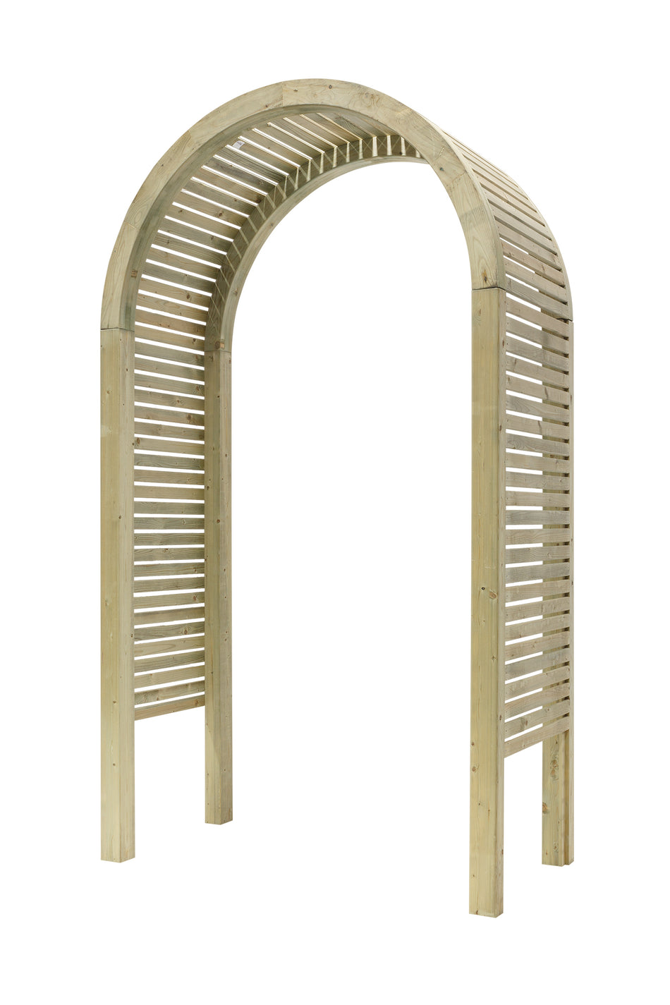 Shire Green Contemporary Pressure Treated Wooden Garden Arch