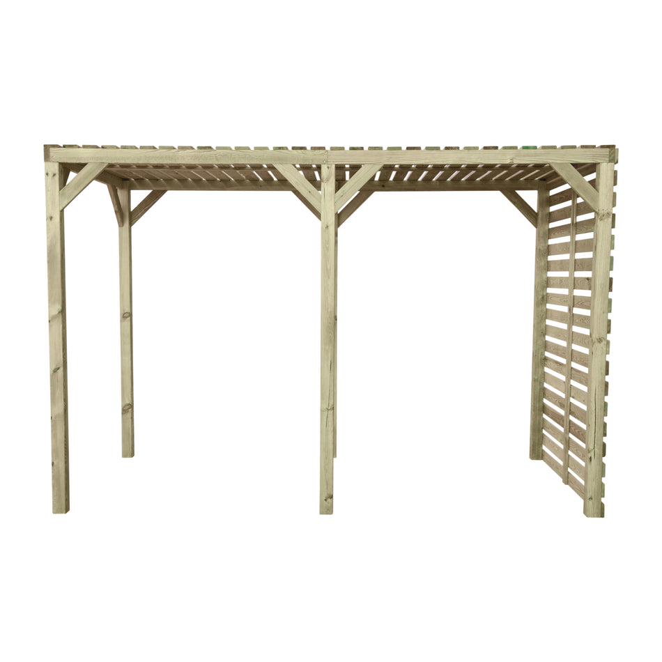 Shire Contemporary Urban Pressure Treated Wooden Pergola