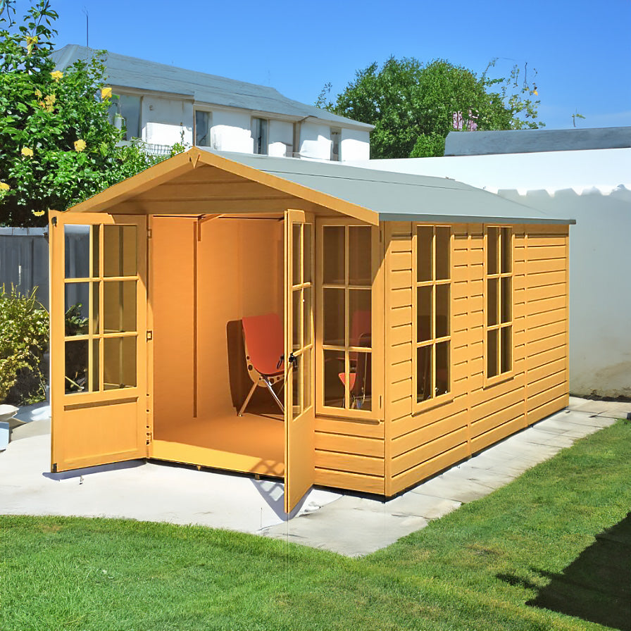 Shire 8x12 Delmora Summerhouse with Double Doors