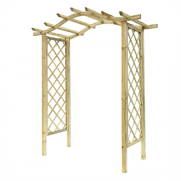 Shire Elite Portico Pressure Treated Wooden Garden Arch