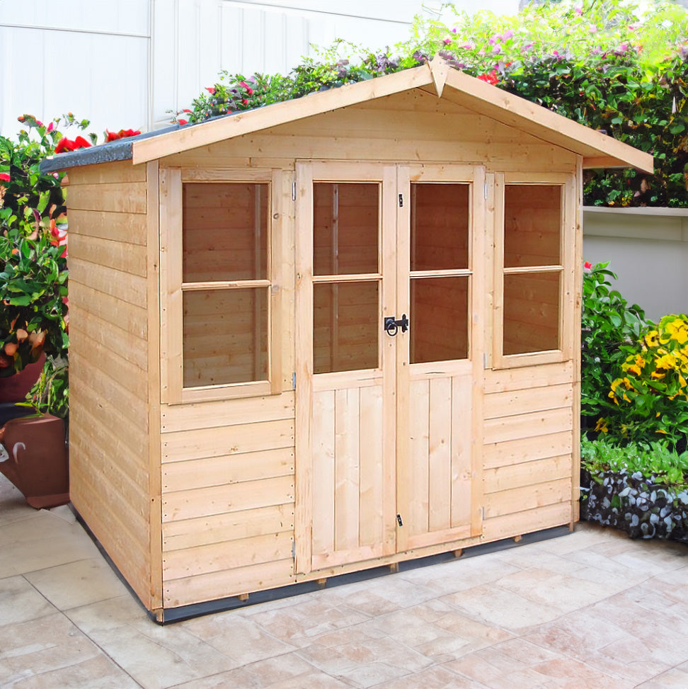 Shire 7x5 Haddon Summerhouse with Double Doors