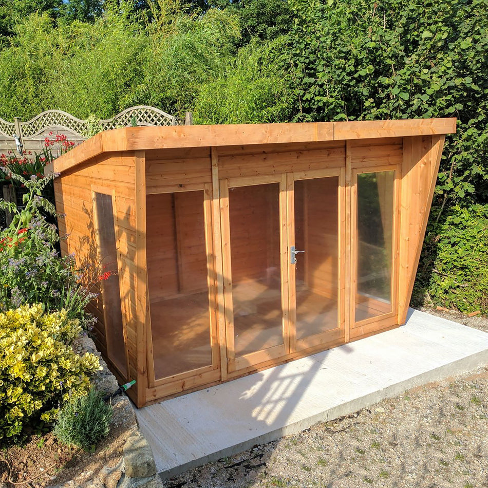 Shire 10x10 Highclere Summerhouse with Canopy