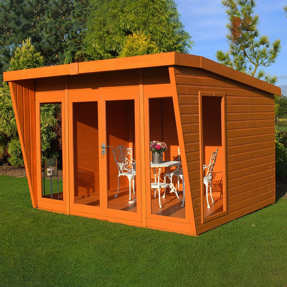 Shire 10x8 Highclere Summerhouse with Canopy