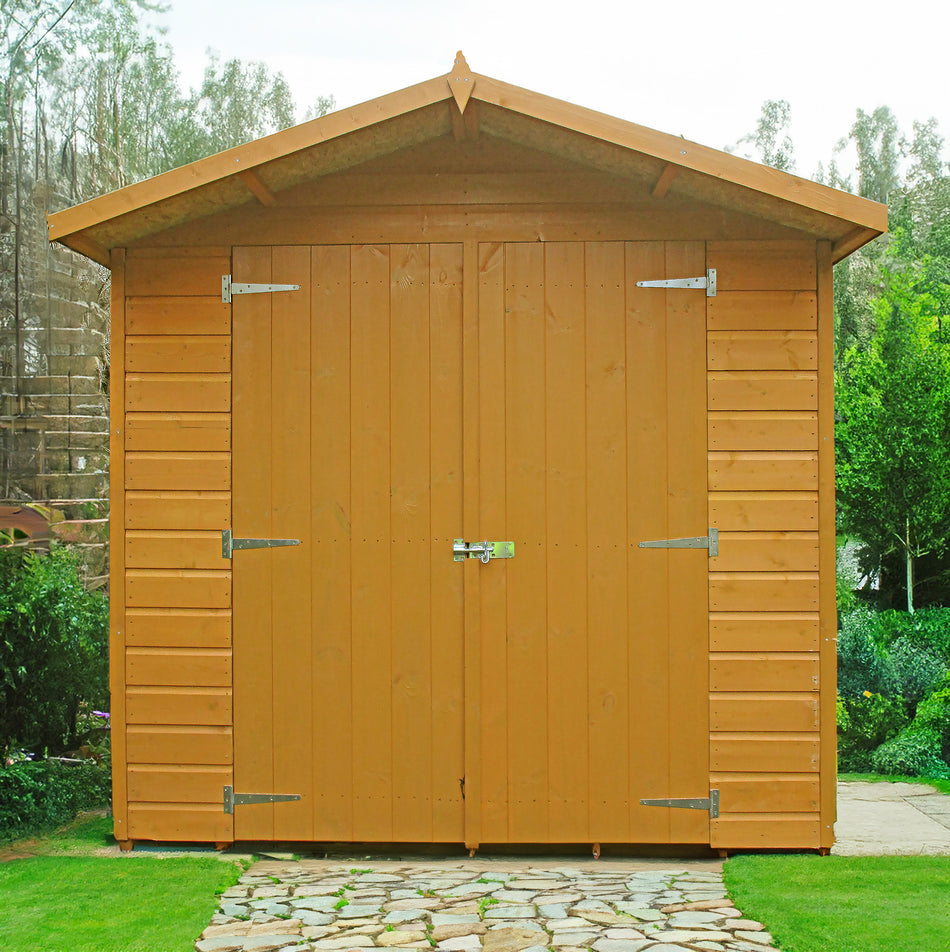 Shire 13x7 Jersey Flatpack Garden Shed