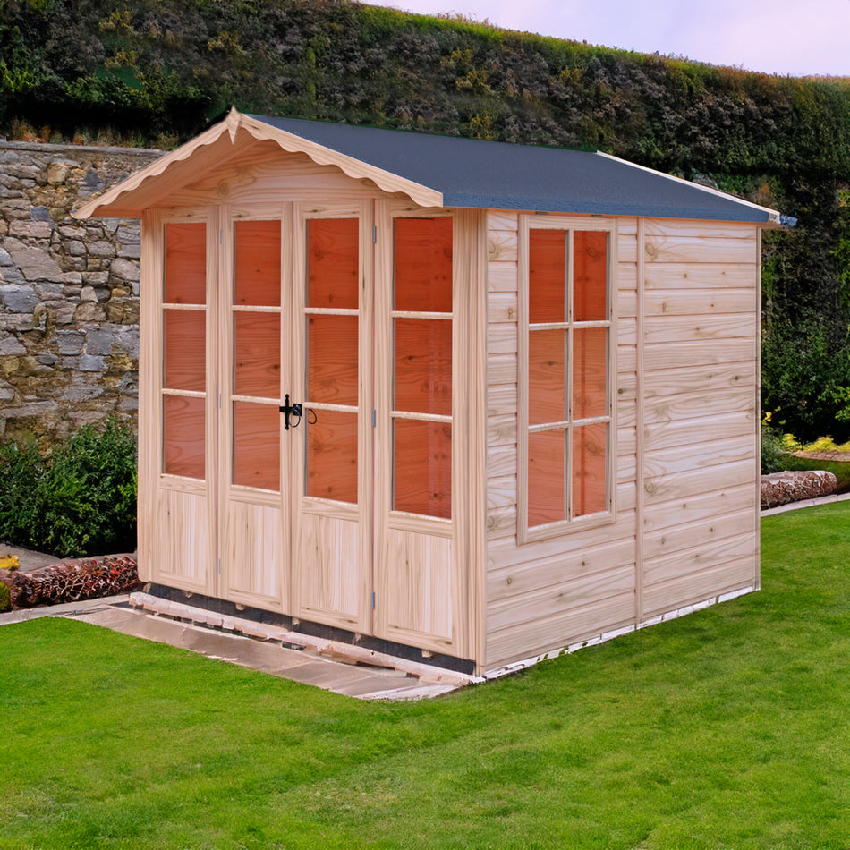 Shire 7x7 Kensington Summerhouse with Double Doors