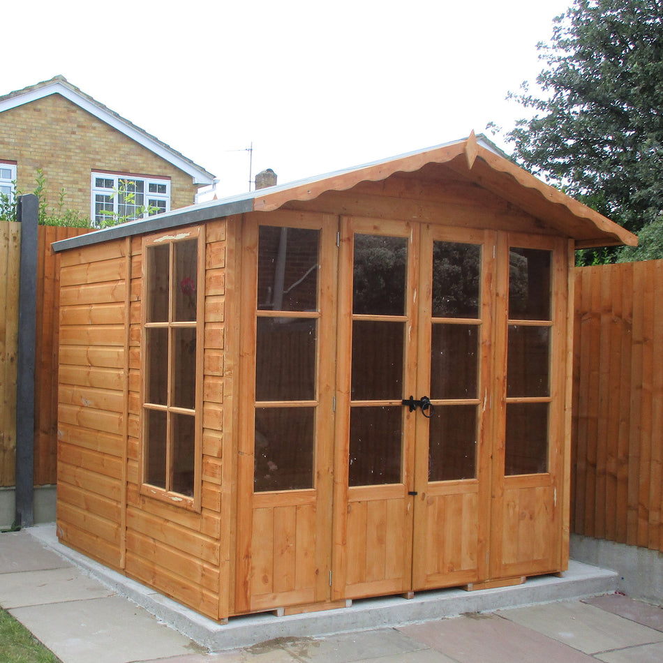 Shire 7x7 Kensington Summerhouse with Double Doors