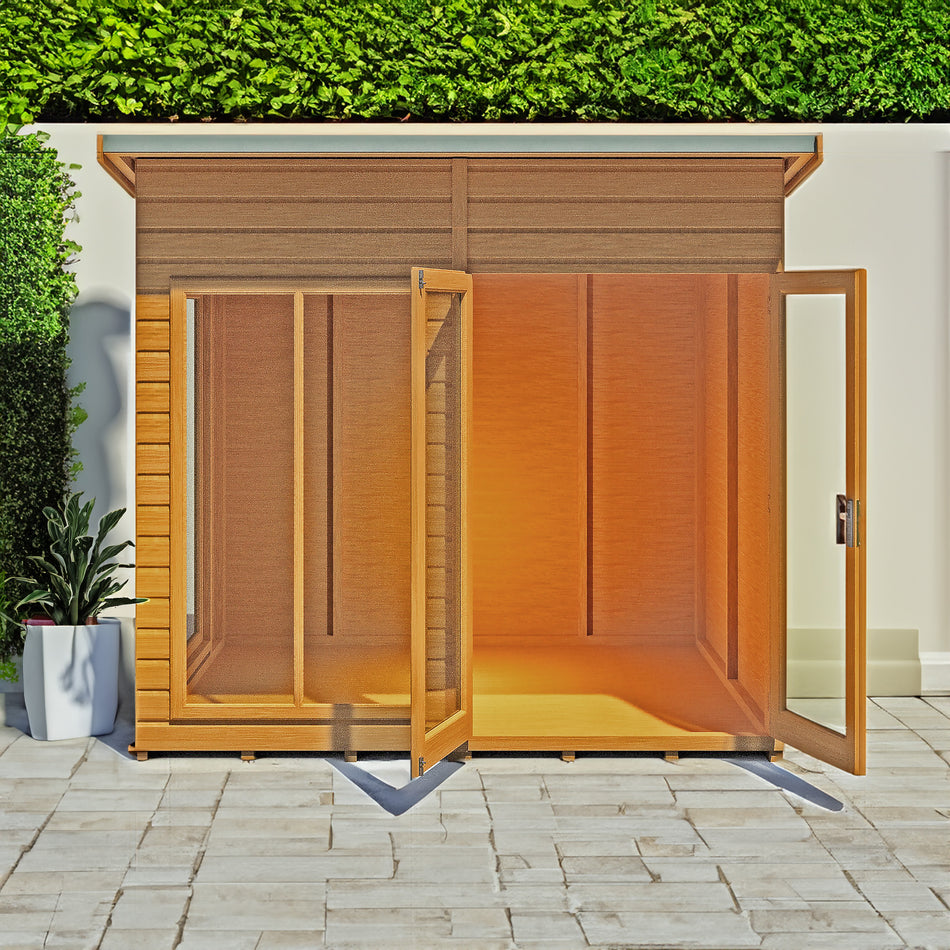 Shire 8x8 Lela Summerhouse with 7ft Height