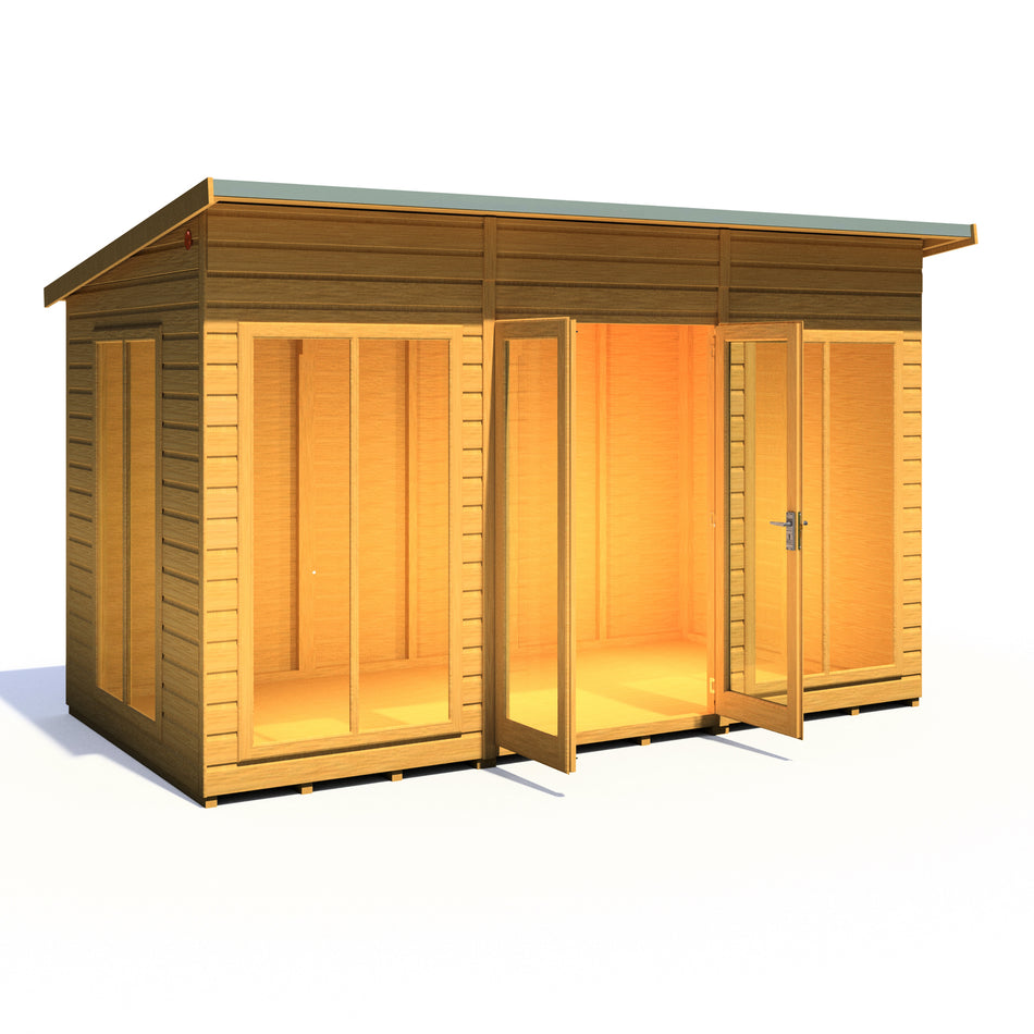 Shire 12x6 Lela Summerhouse with 7ft Height