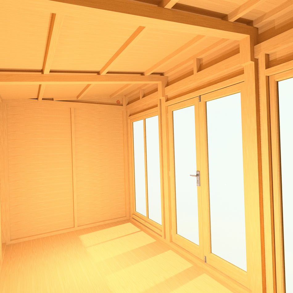 Shire 16x6 Lela Large Summerhouse with Side Storage