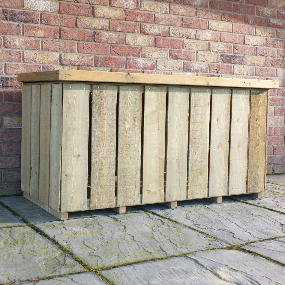 Shire Pressure Treated Wooden Log Storage Box
