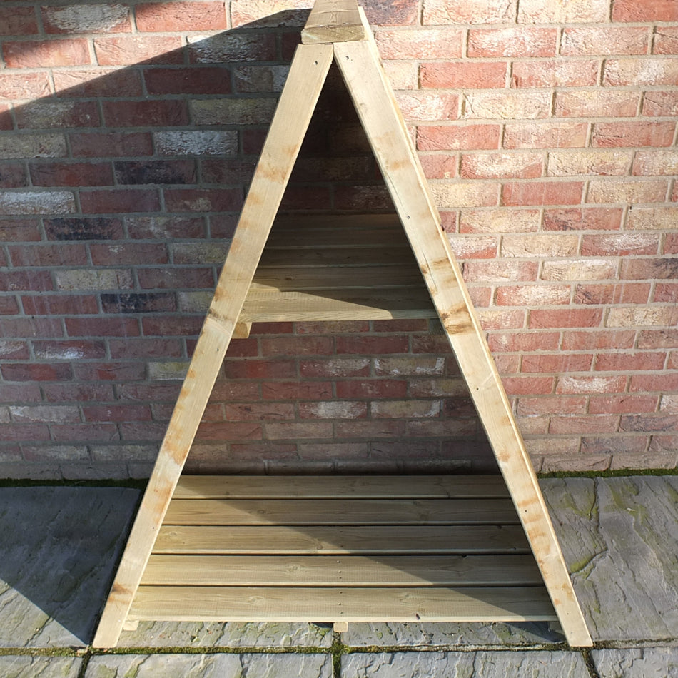 Shire Pressure Treated Large Triangular Overlap Log Store