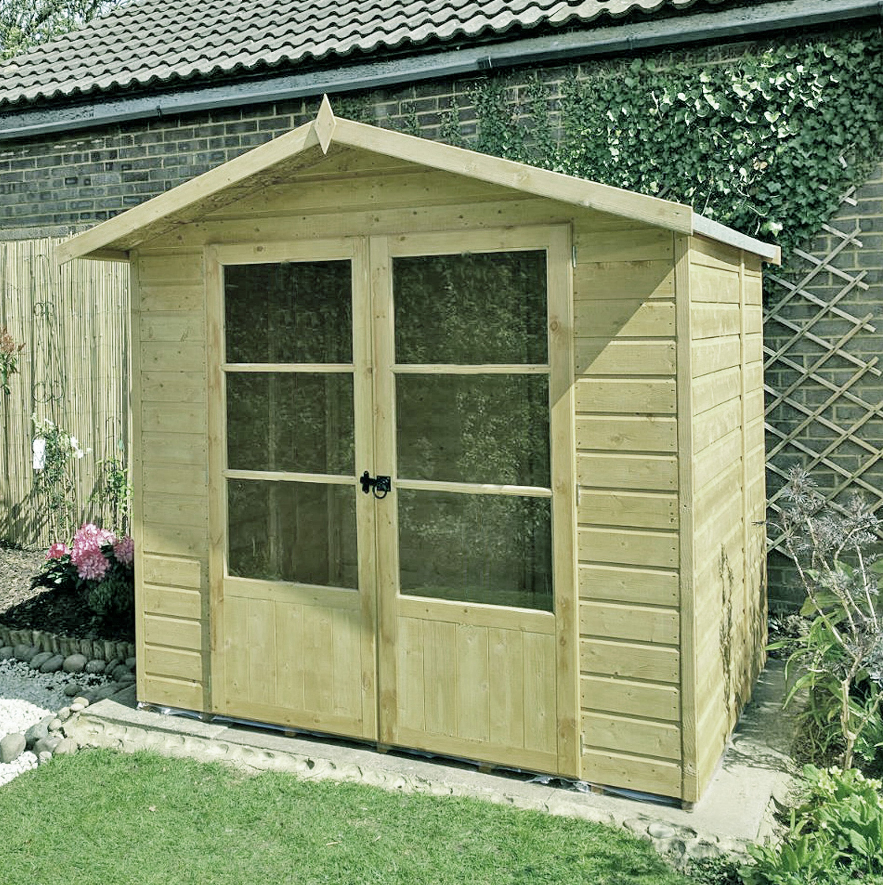 Shire 7x5 Mumley Pressure Treated Summerhouse