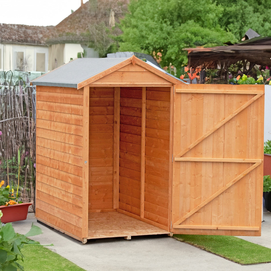 Shire 3x5 Overlap Single Door Value Garden Shed