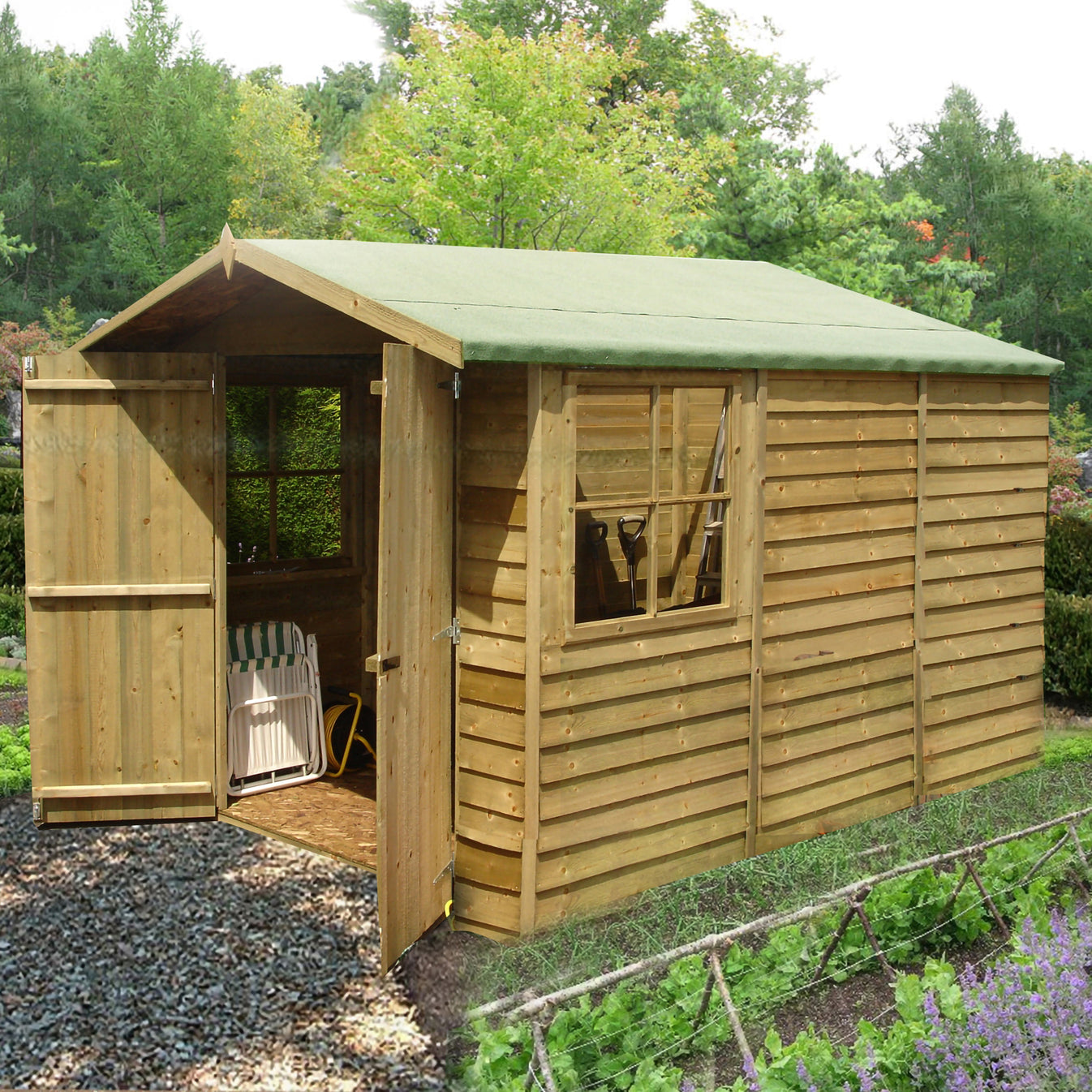 Pressure Treated Garden Sheds