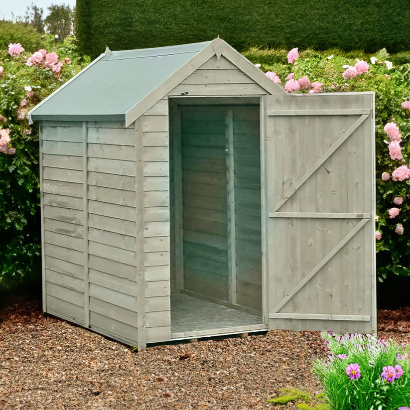 Shire 6x4 Pressure Treated Overlap Garden Shed