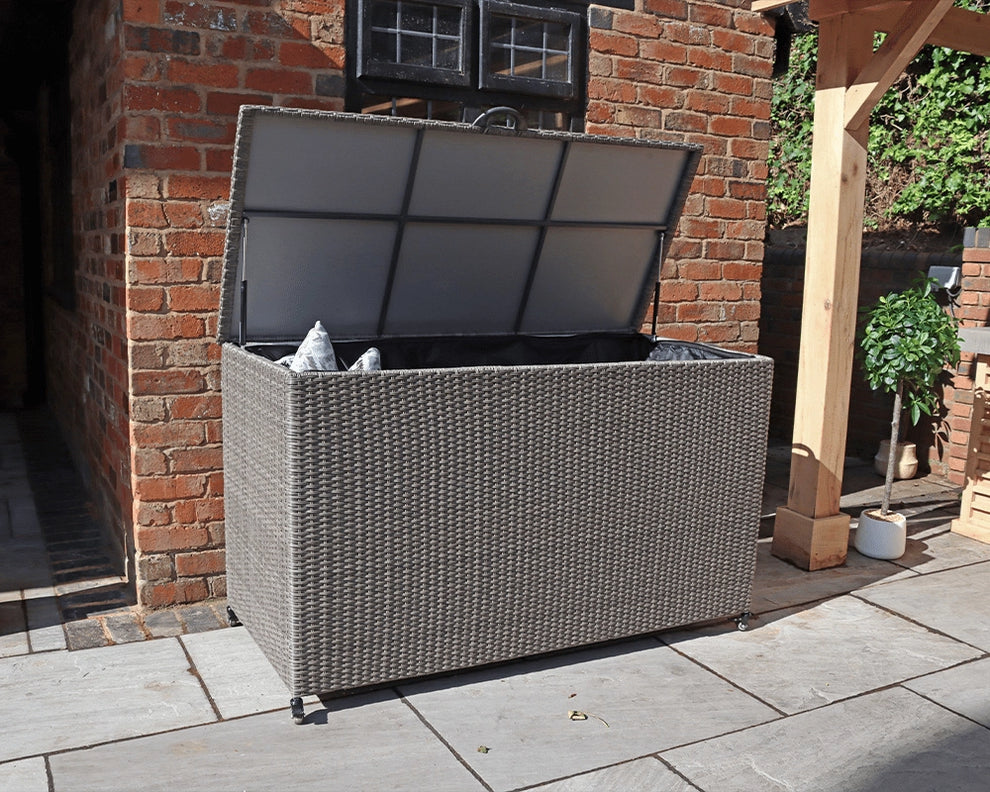 Paris KD Rattan Cushion Storage Box