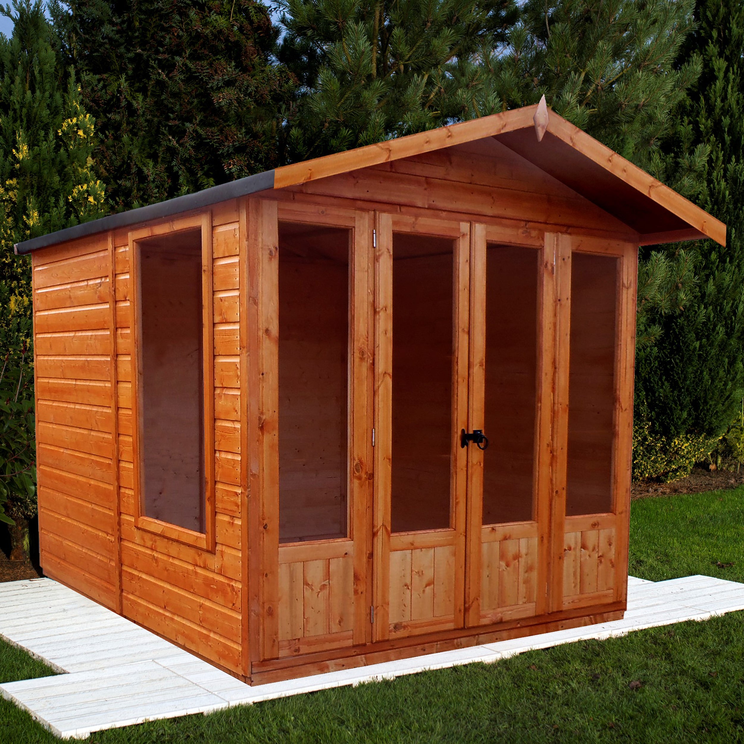 Shire 7x7 Parham Summerhouse with Double Doors