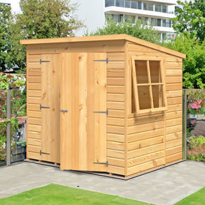 Shire 7x5 Shiplap Pent Wooden Garden Shed