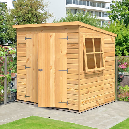 Shire 7x5 Shiplap Pent Wooden Garden Shed