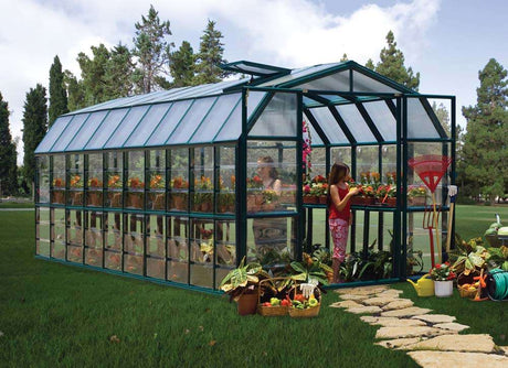 Palram Canopia Grand Gardener Clear 8x20 Greenhouse