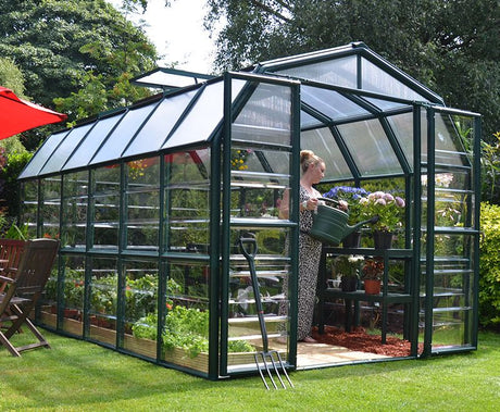 Palram Canopia Grand Gardener Clear 8x12 Greenhouse