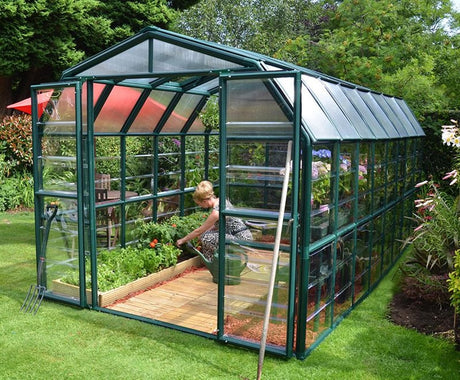 Palram Canopia Grand Gardener Clear 8x16 Greenhouse