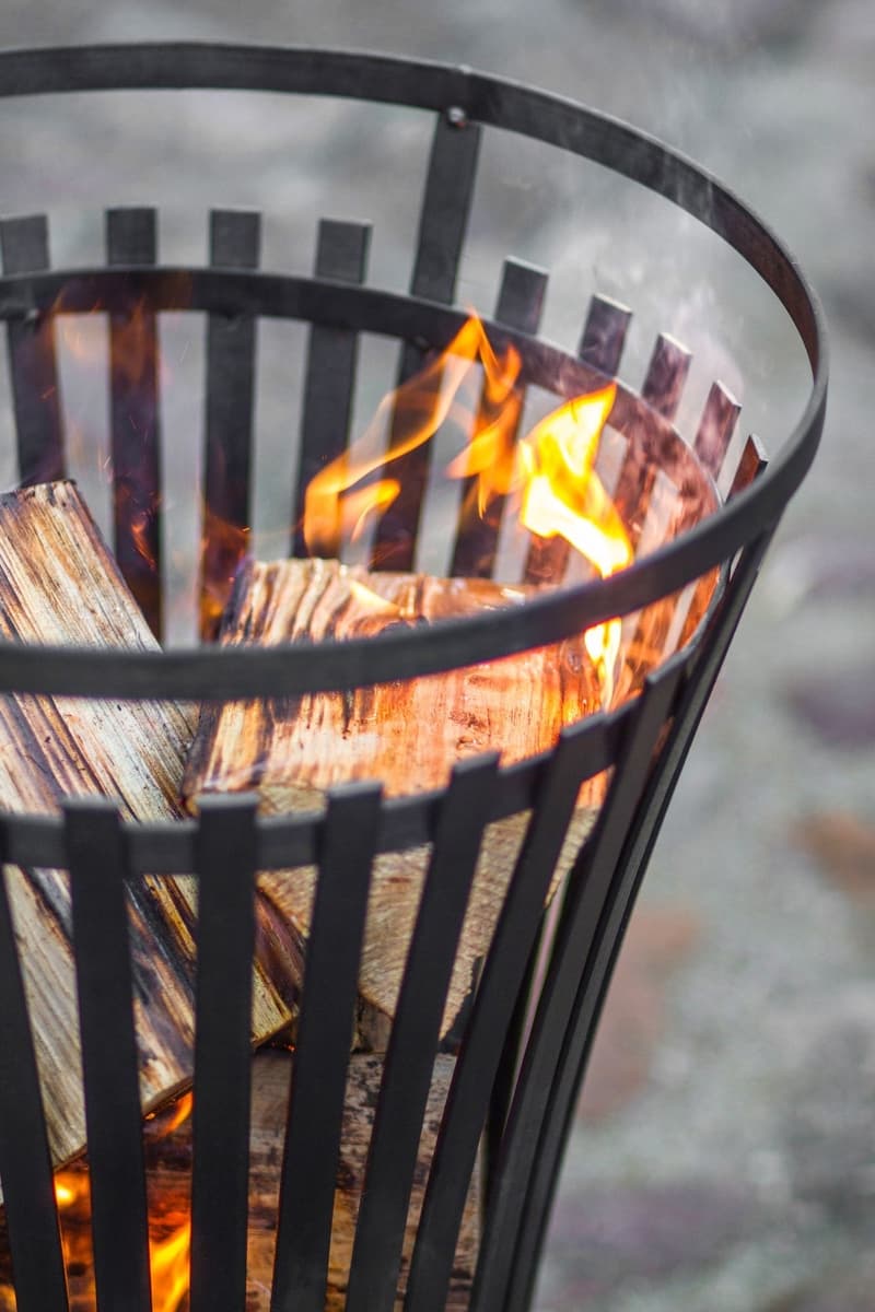 Cook King Flame Fire Basket