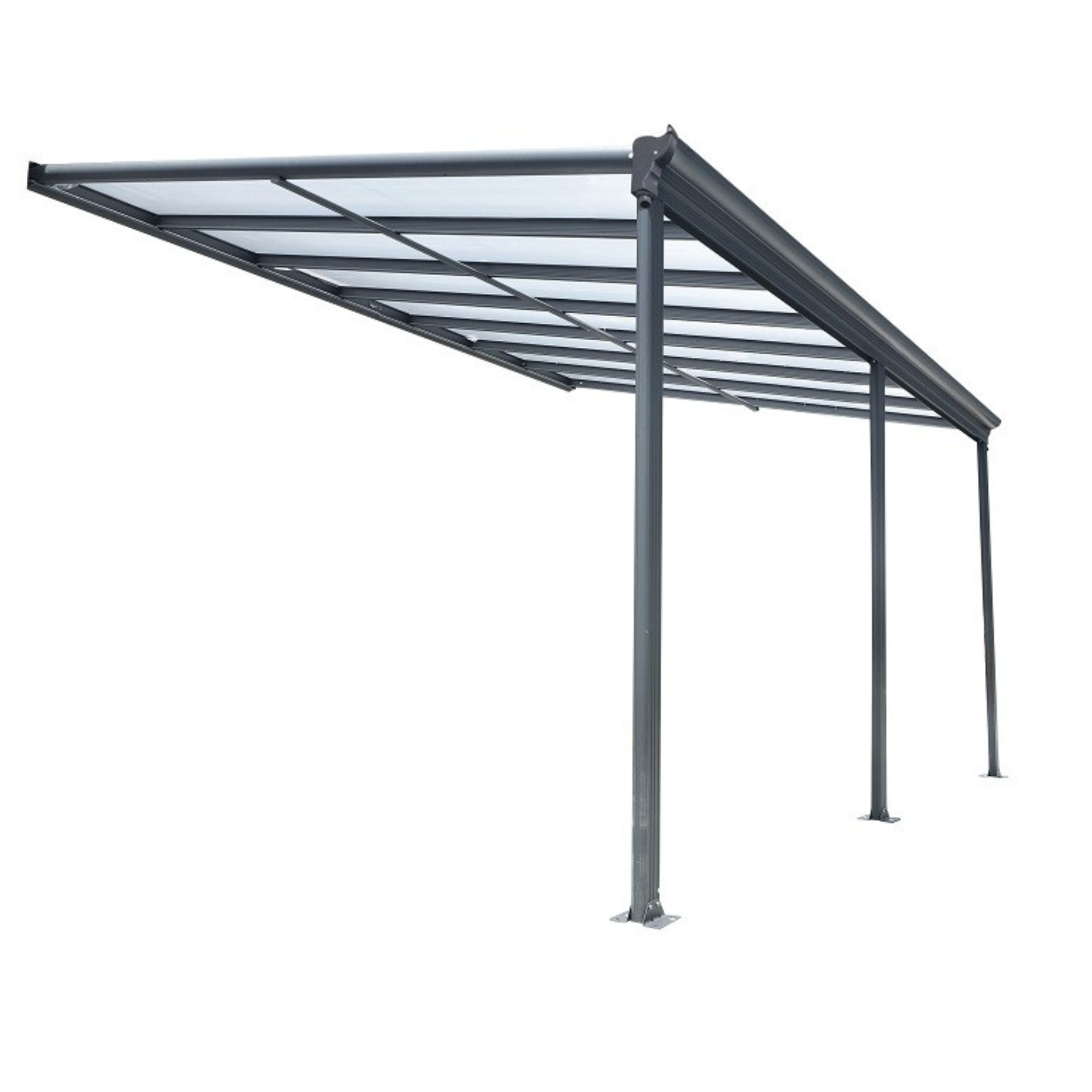 Kingston 10x14ft Wide Lean To Carport Patio Cover